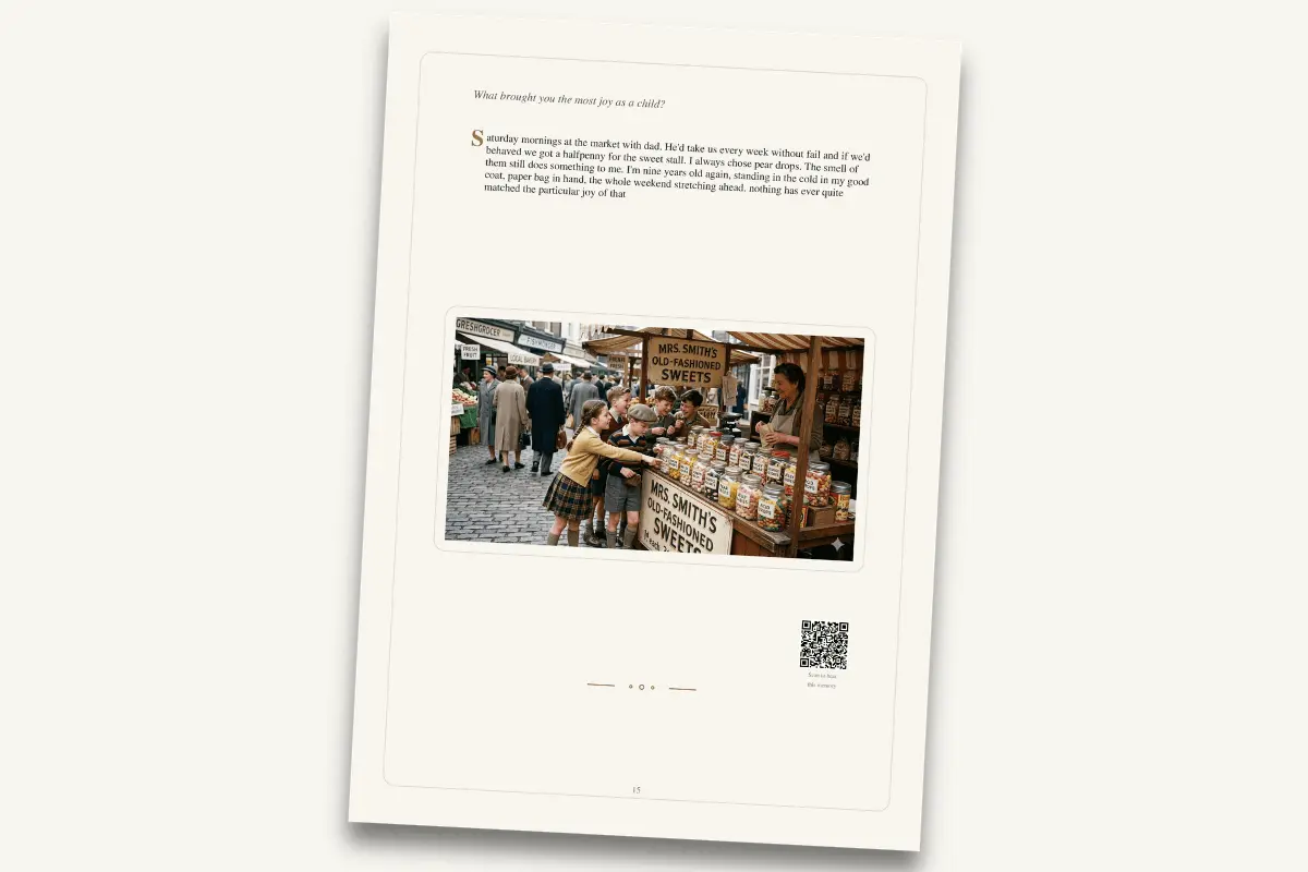 Keepsake book preview